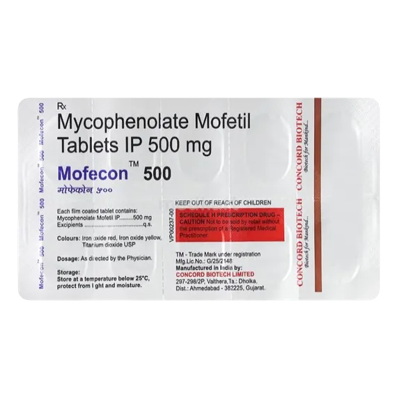 mofecon 500 tablet 10's